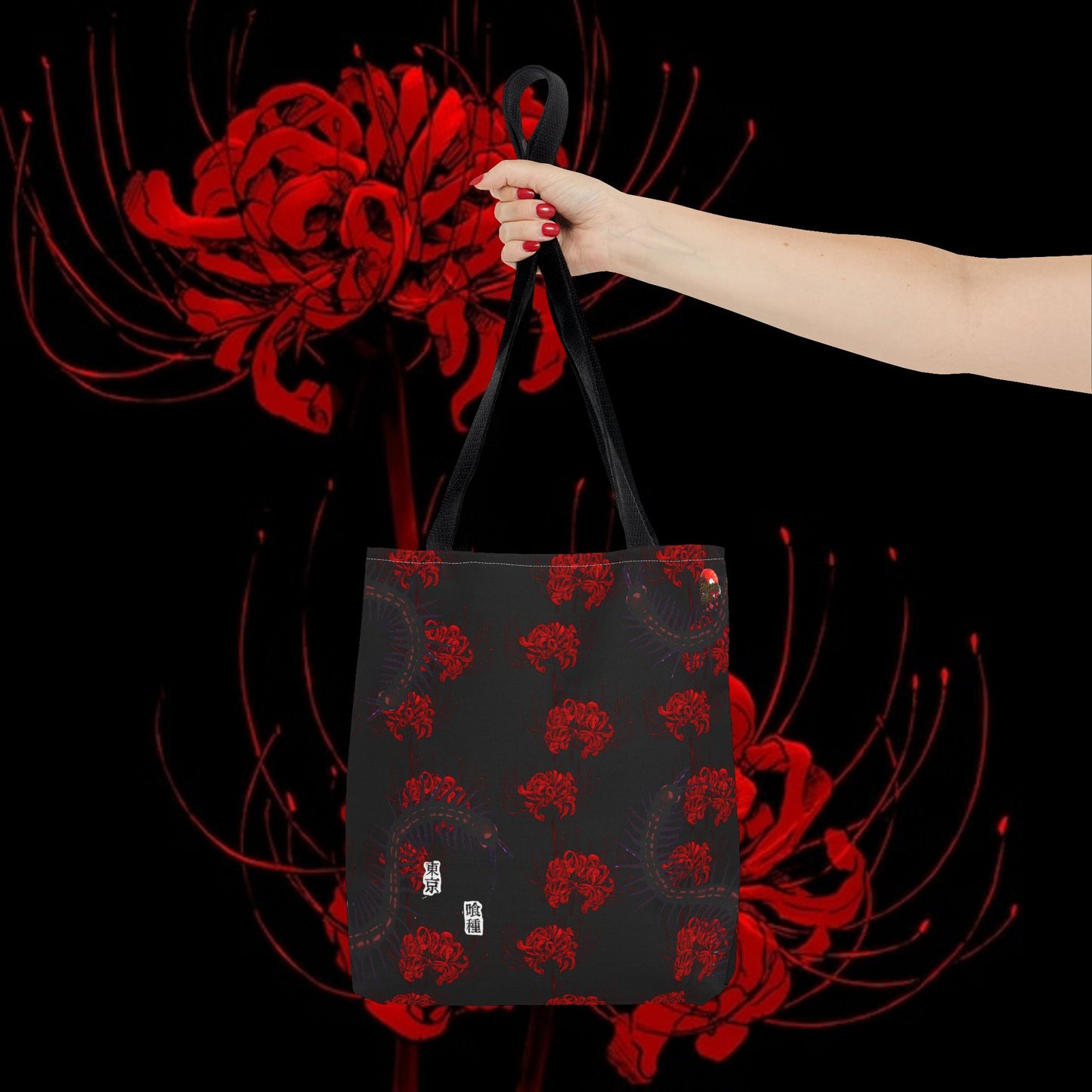 Tokyo Ghoul Inspired Da Animehub Tote Bag — Anime Aesthetic All-Over Print
