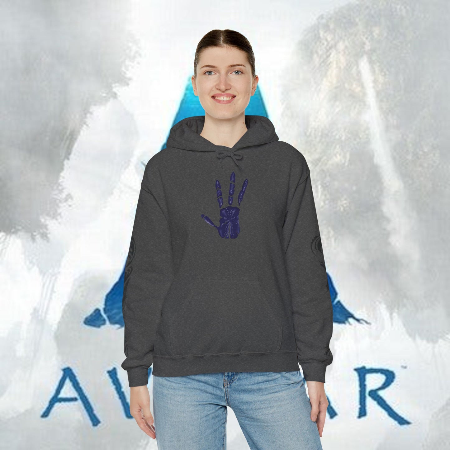 Avatar: Way of Water Na'Vi Hoodie — Indigenous-Inspired Design