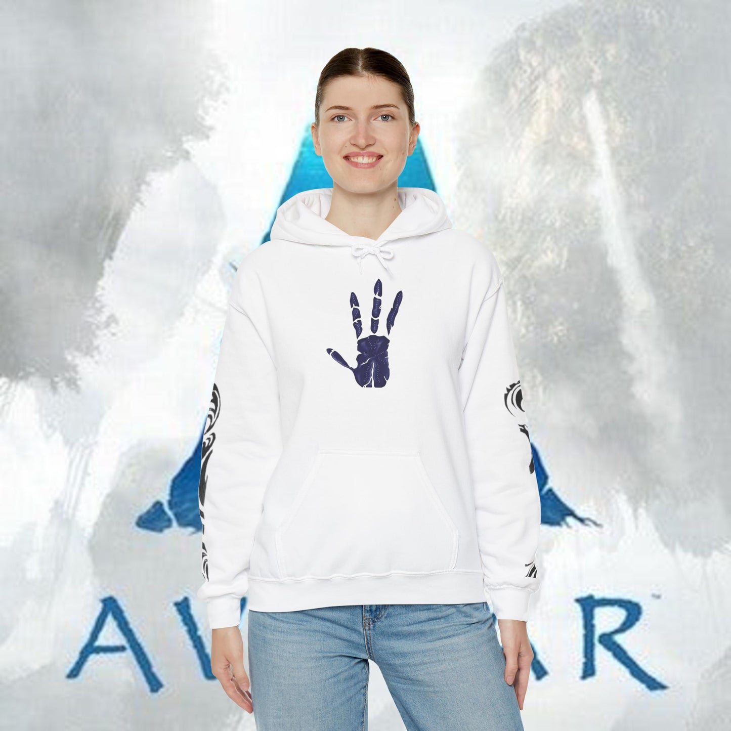 Avatar: Way of Water Na'Vi Hoodie — Indigenous-Inspired Design