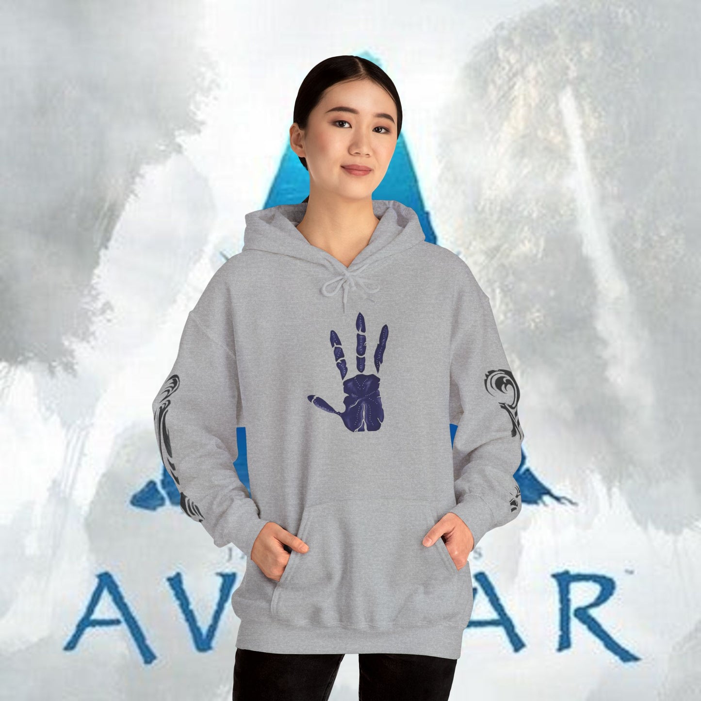 Avatar: Way of Water Na'Vi Hoodie — Indigenous-Inspired Design