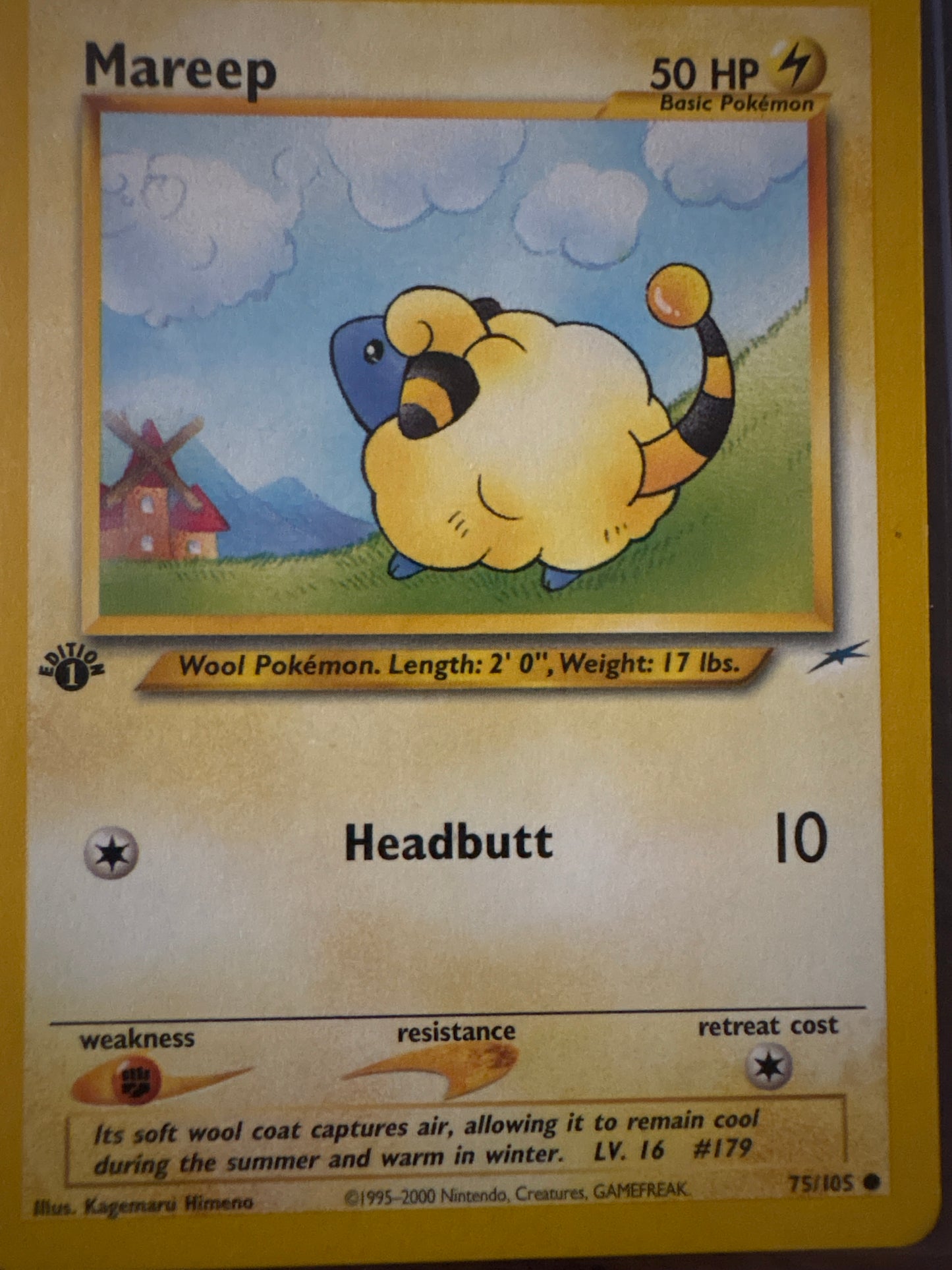 Vintage Mareep 1st ed.
