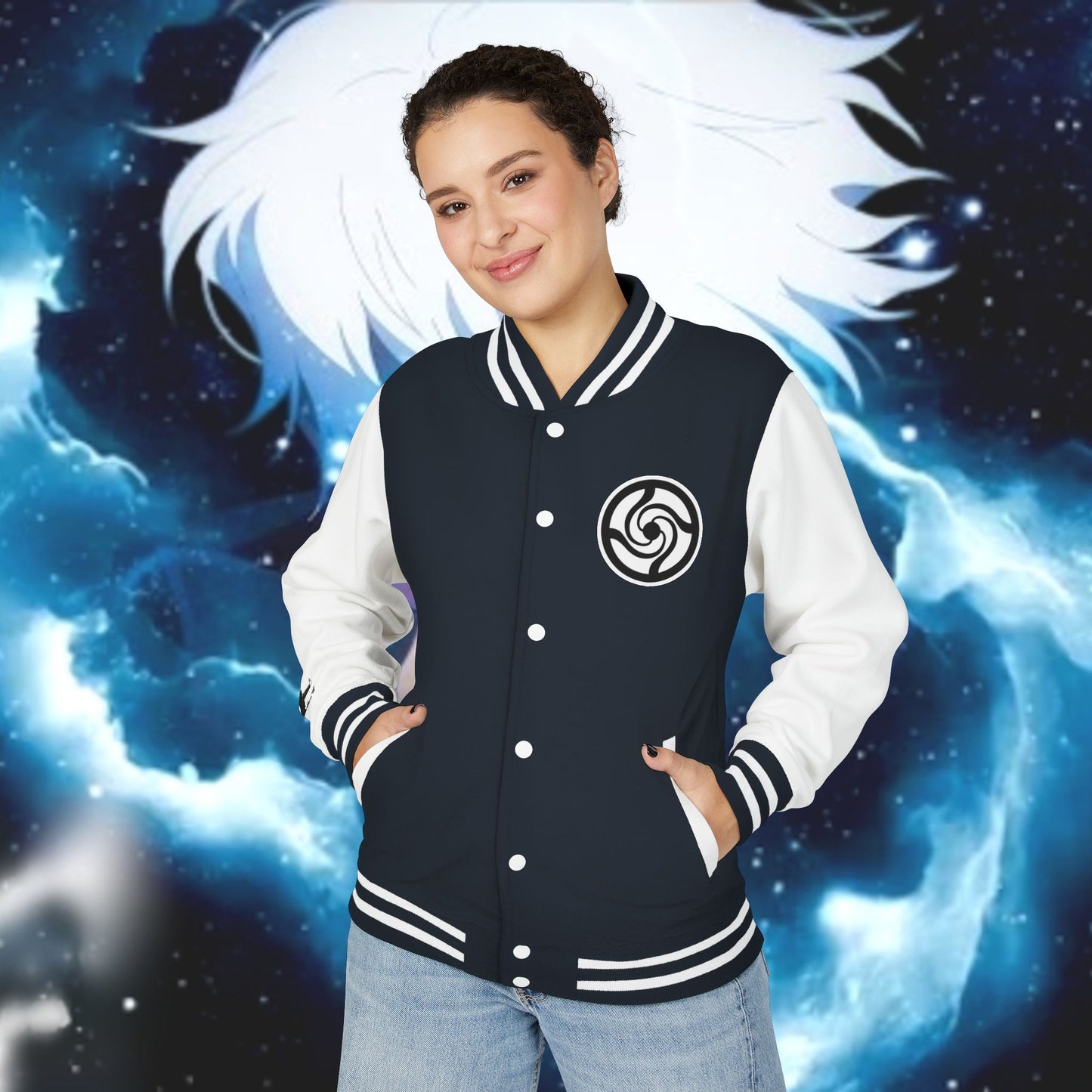 Gojo Satoru Infinite Void Letterman Jacket