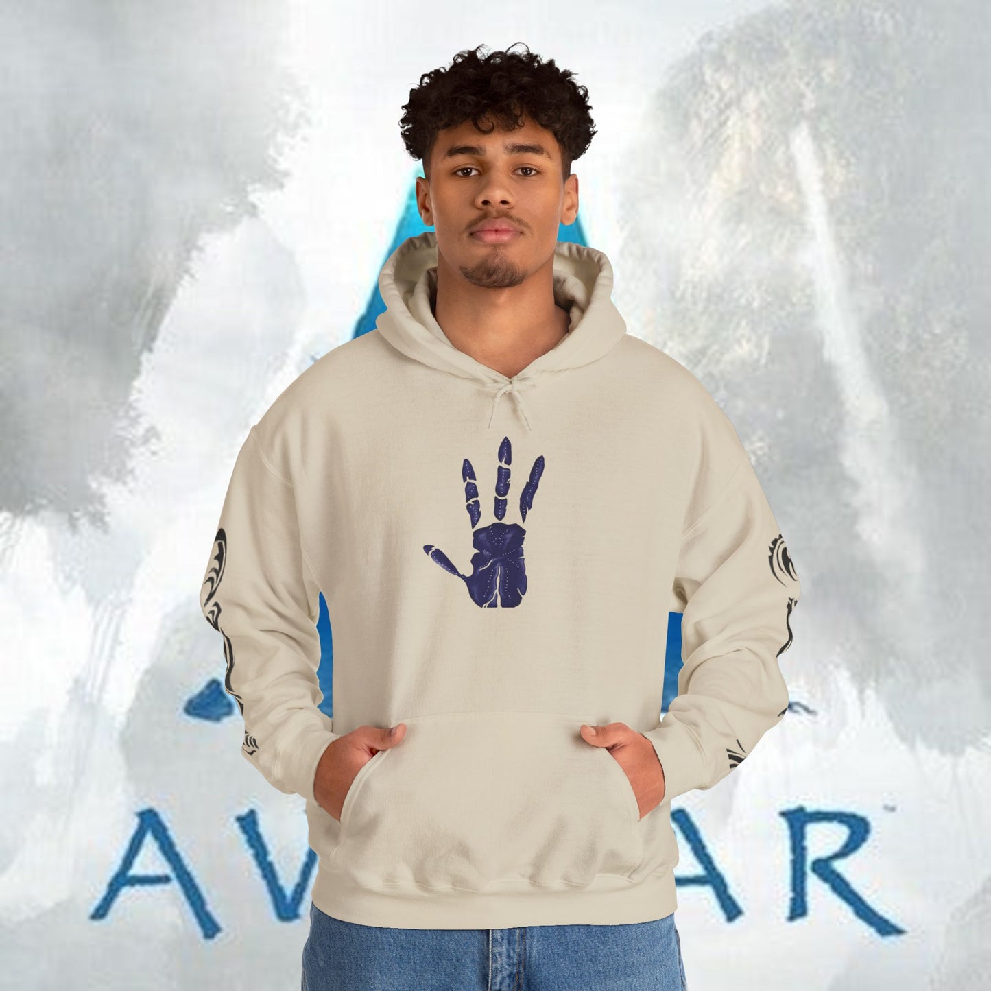 Avatar: Way of Water Na'Vi Hoodie — Indigenous-Inspired Design