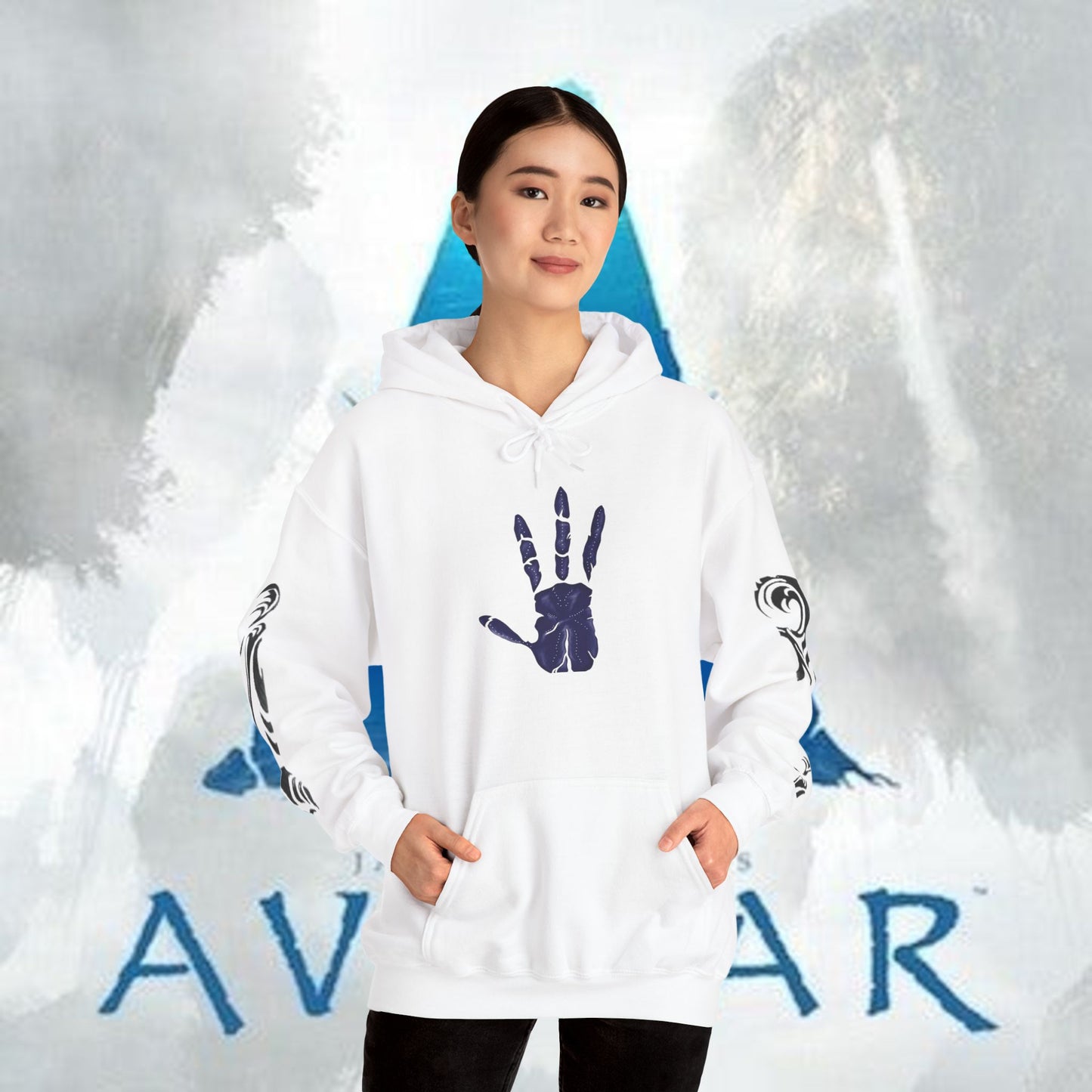 Avatar: Way of Water Na'Vi Hoodie — Indigenous-Inspired Design