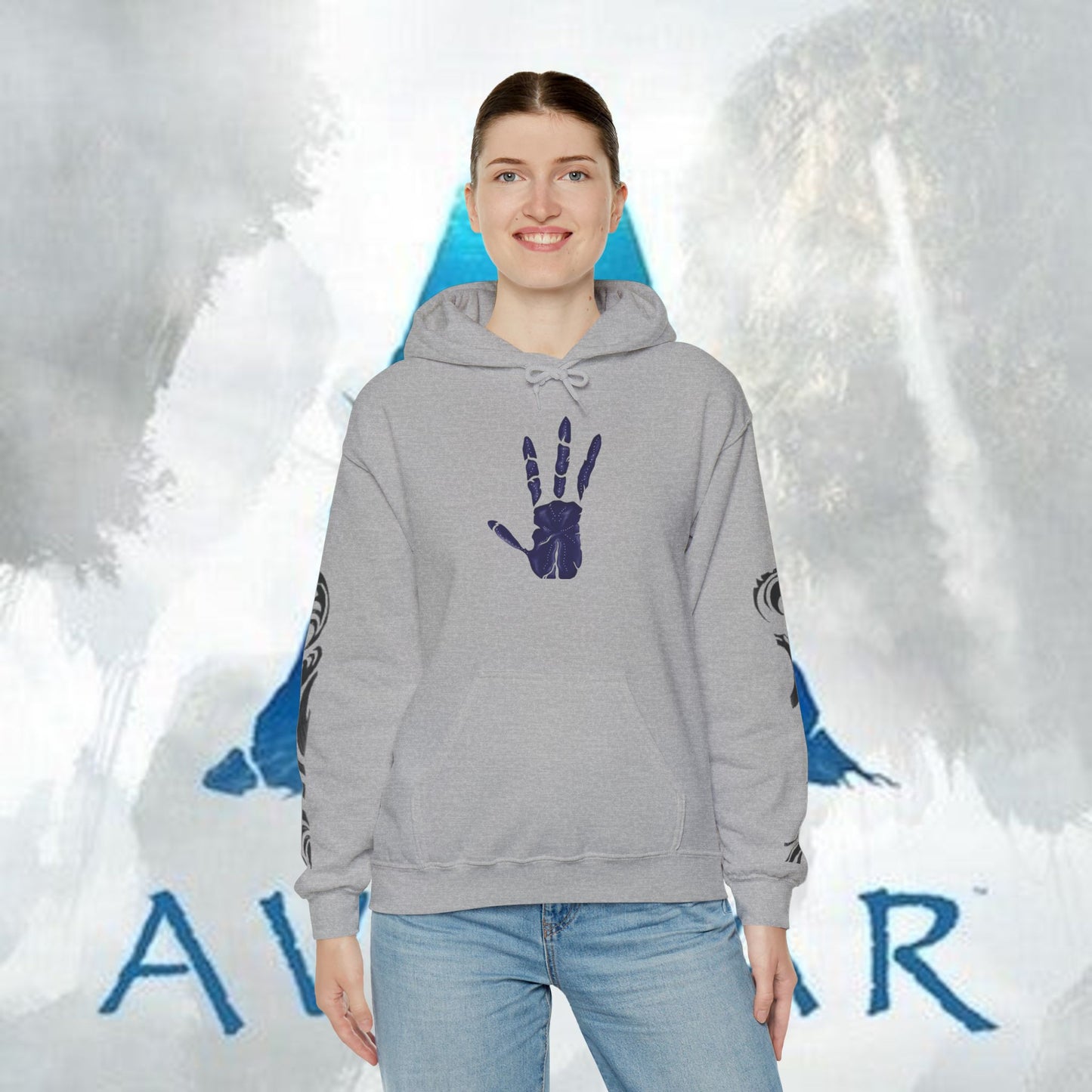 Avatar: Way of Water Na'Vi Hoodie — Indigenous-Inspired Design