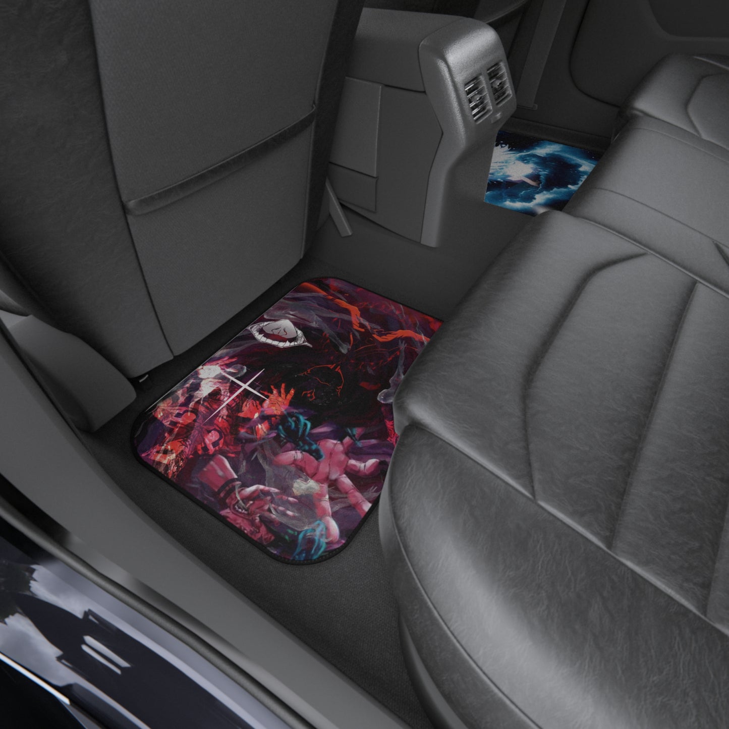 Duel of the two strongest, Car Mat Design (Set of 4)
