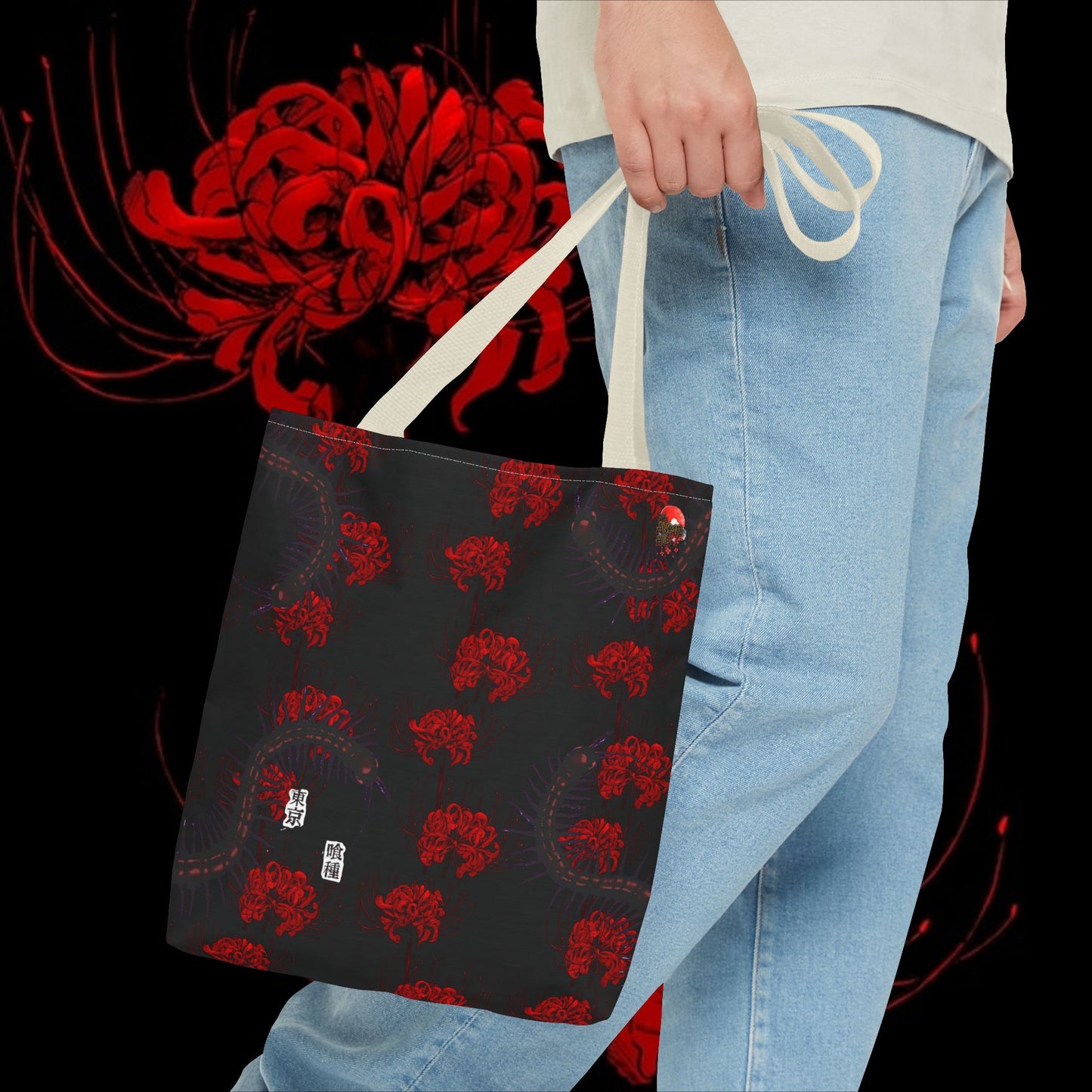 Tokyo Ghoul Inspired Da Animehub Tote Bag — Anime Aesthetic All-Over Print