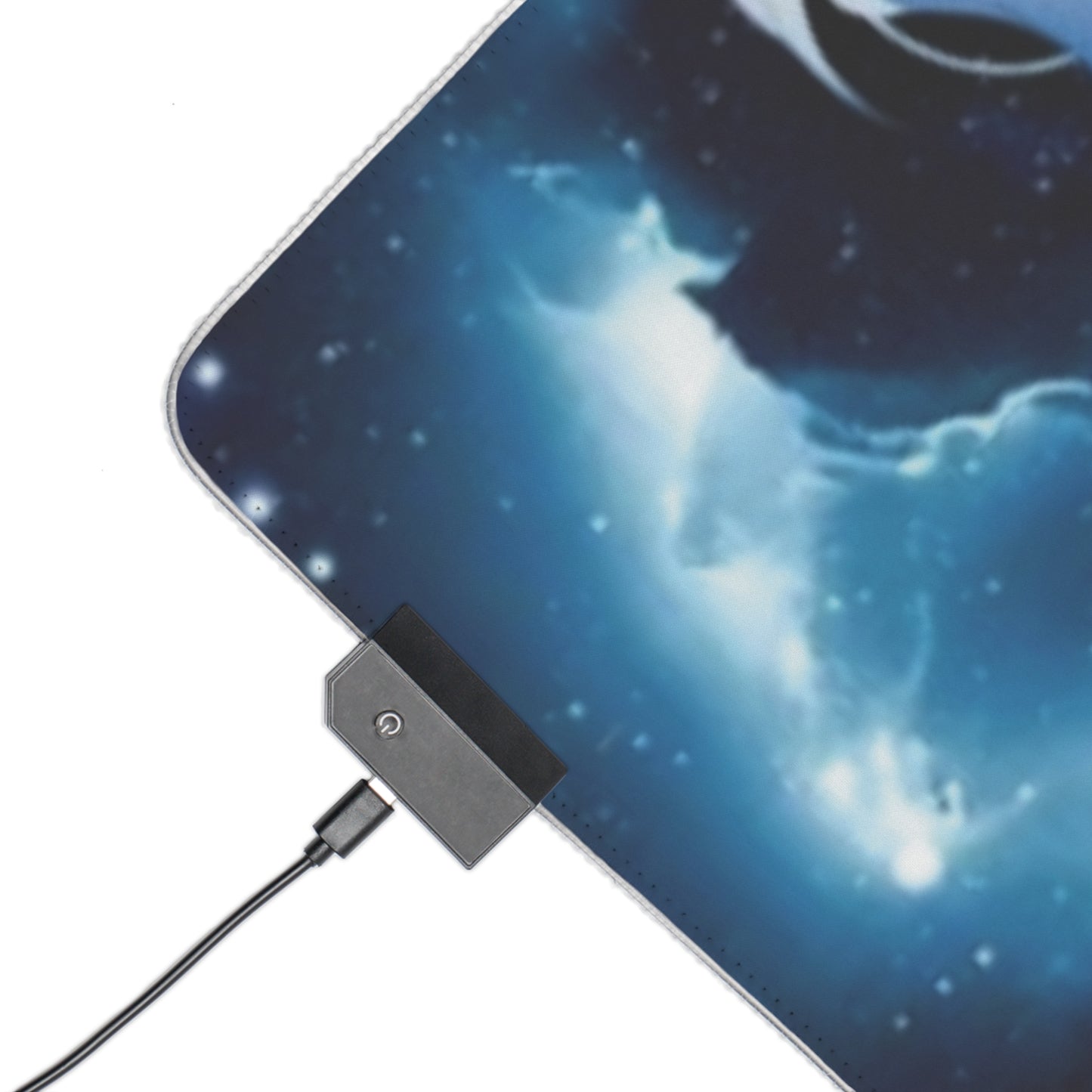 LED Gaming Mouse Pad — Infinite Void x Da Animehub Domain Expansion Design