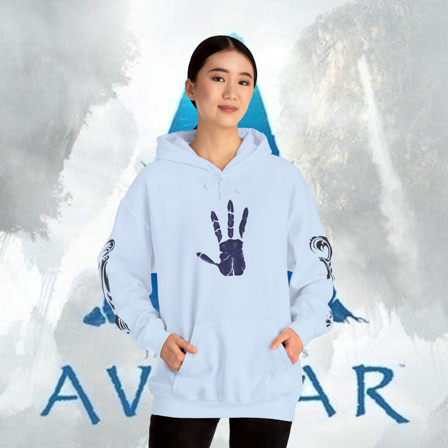 Avatar: Way of Water Na'Vi Hoodie — Indigenous-Inspired Design