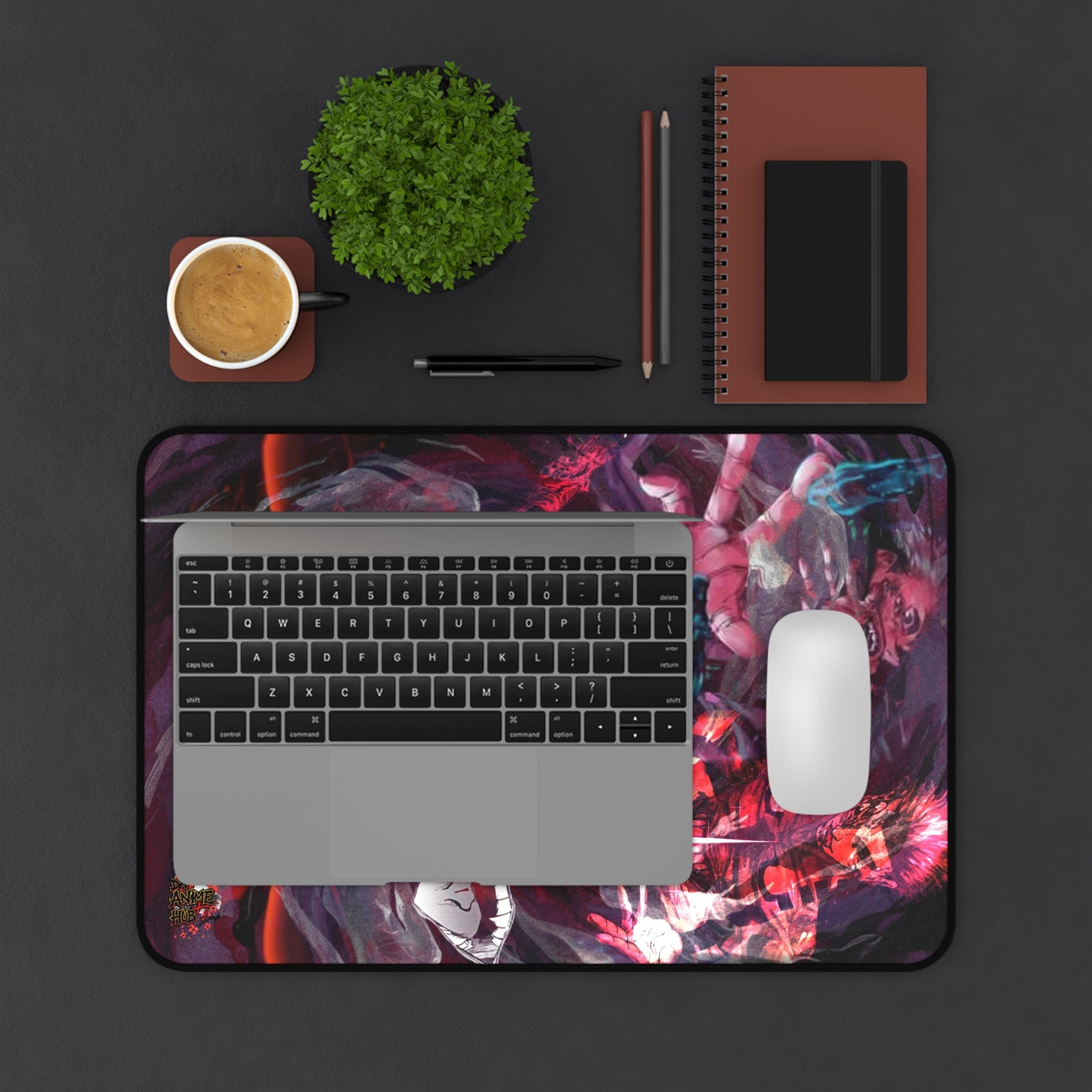 Eerie "King of Curses" Desk Mat — Gaming Mouse Pad