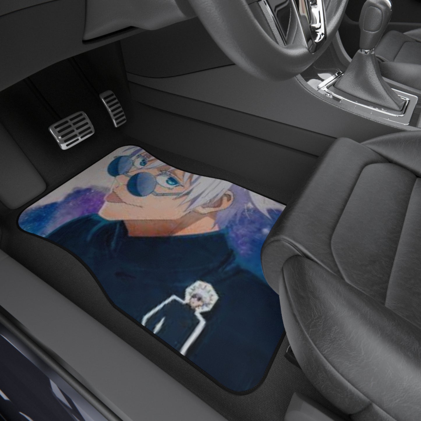 Strongest Duo -Car Floor Mats Set of 4 — Stylish Jujutsu-Inspired Character Design