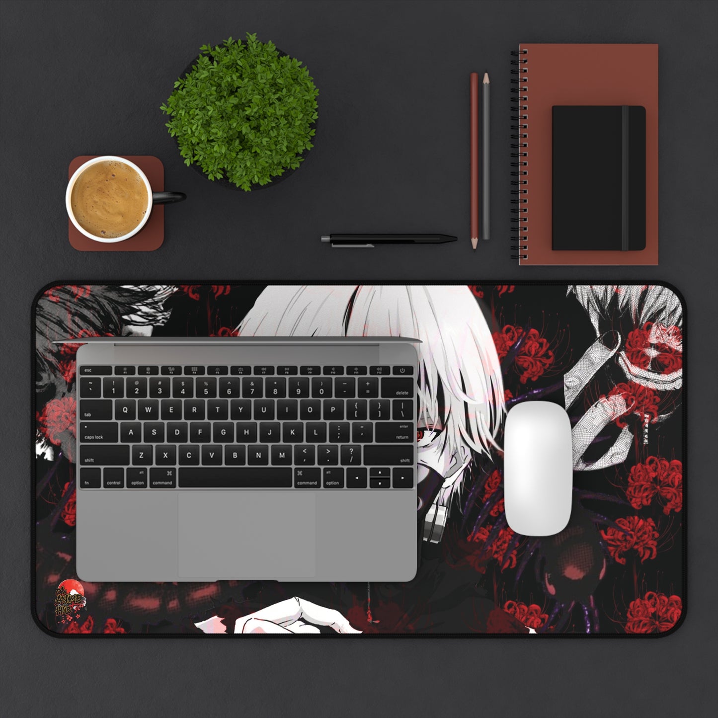 Kaneki Tokyo Ghoul Desk Mat — Anime Gaming Mouse Pad