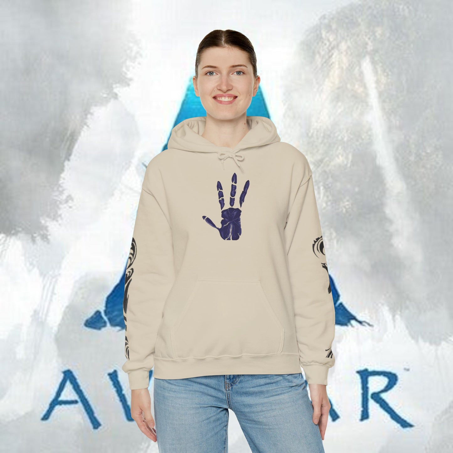 Avatar: Way of Water Na'Vi Hoodie — Indigenous-Inspired Design