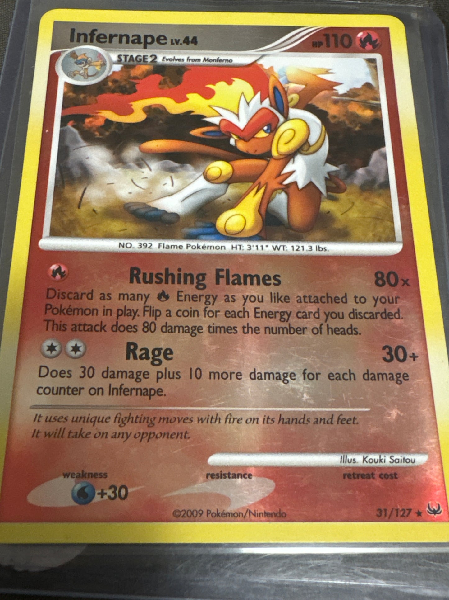 Rev. Holo LV.44 Infernape