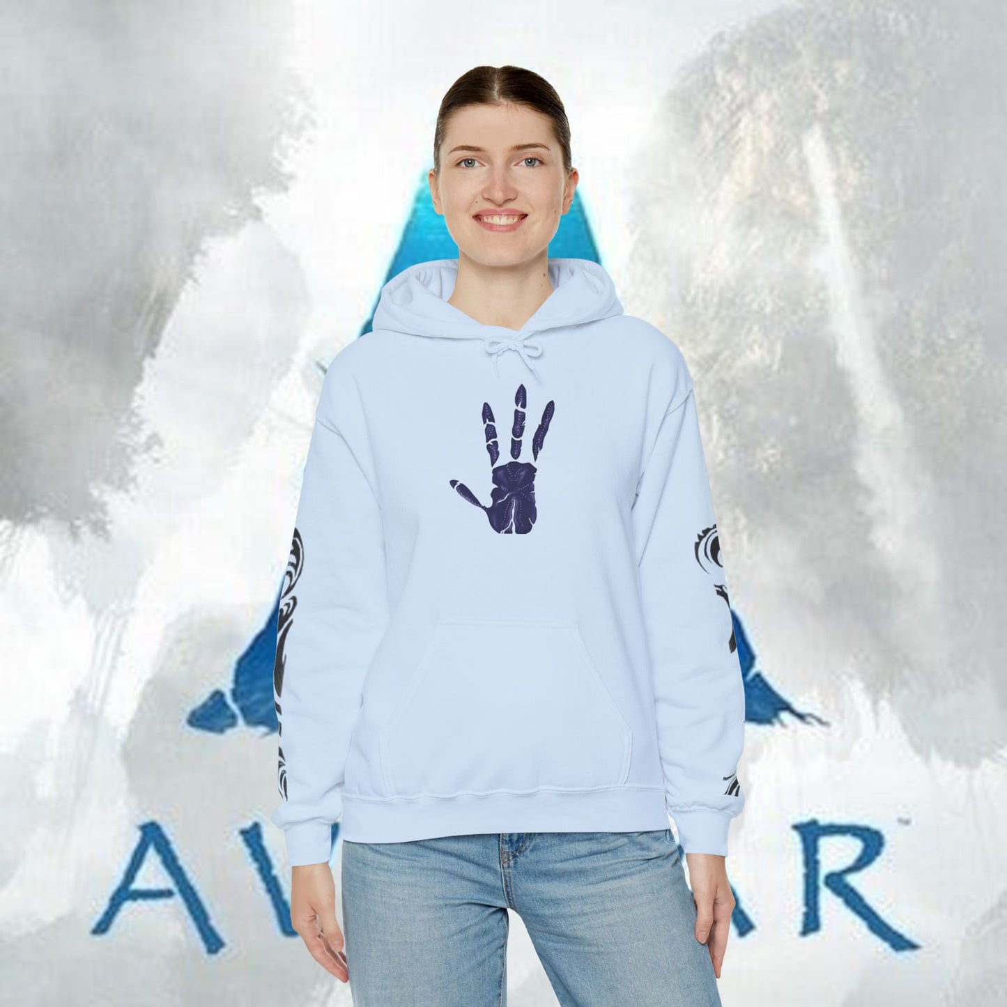 Avatar: Way of Water Na'Vi Hoodie — Indigenous-Inspired Design