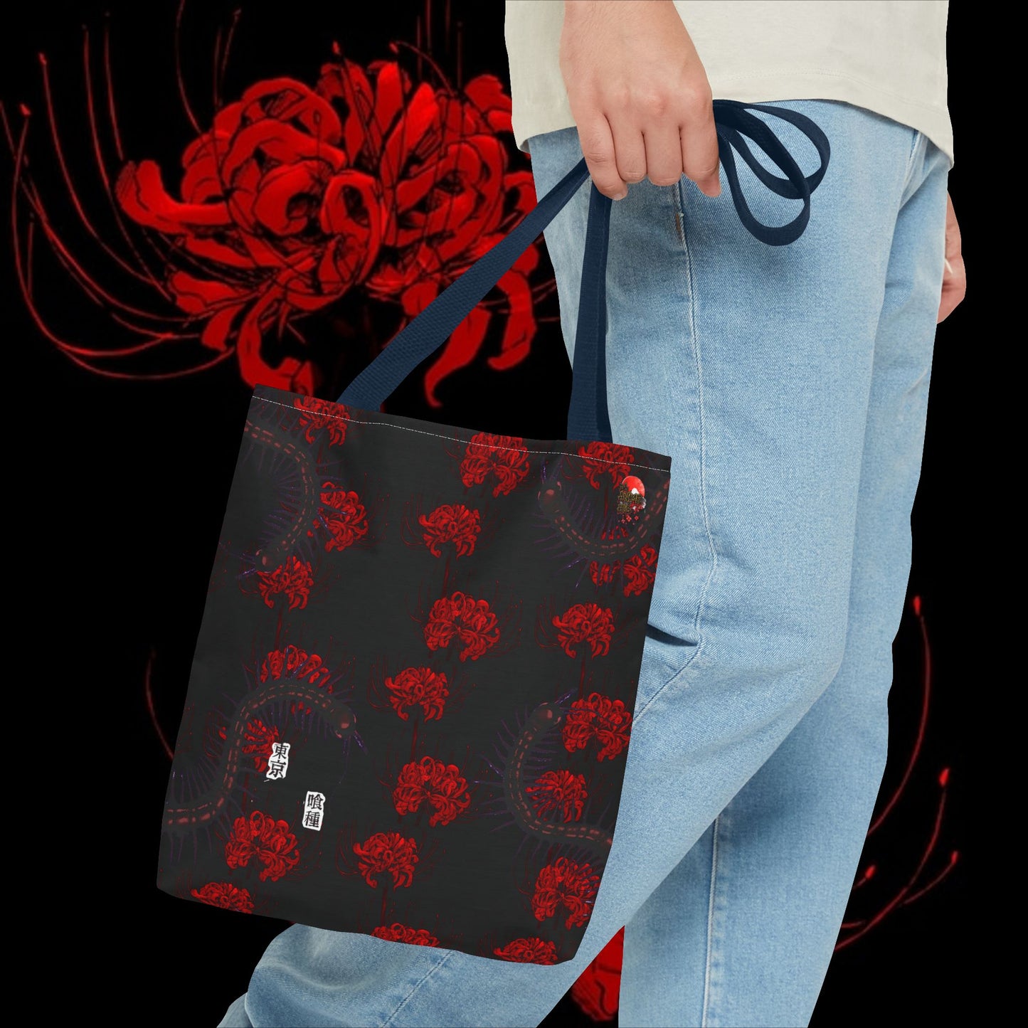 Tokyo Ghoul Inspired Da Animehub Tote Bag — Anime Aesthetic All-Over Print