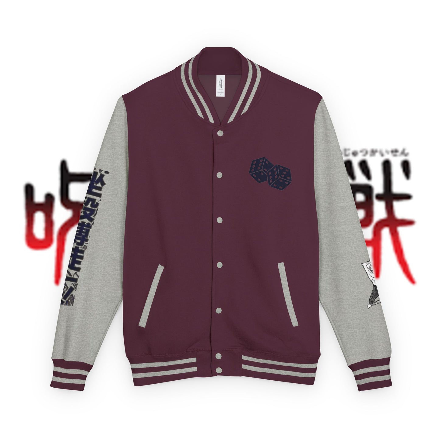 Hakari Domain Expansion Letterman Jacket — "Idle Death Gamble"