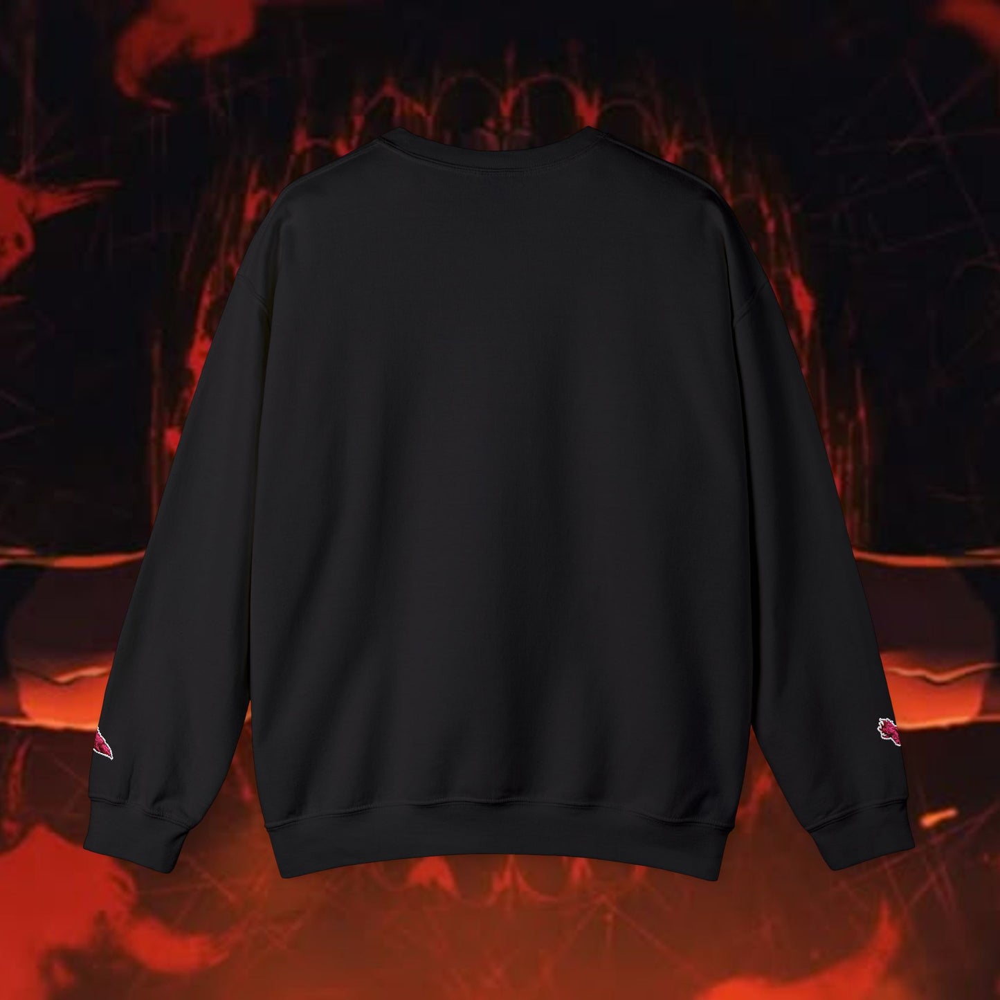 King of Curses Embroidered Crewneck Sweatshirt
