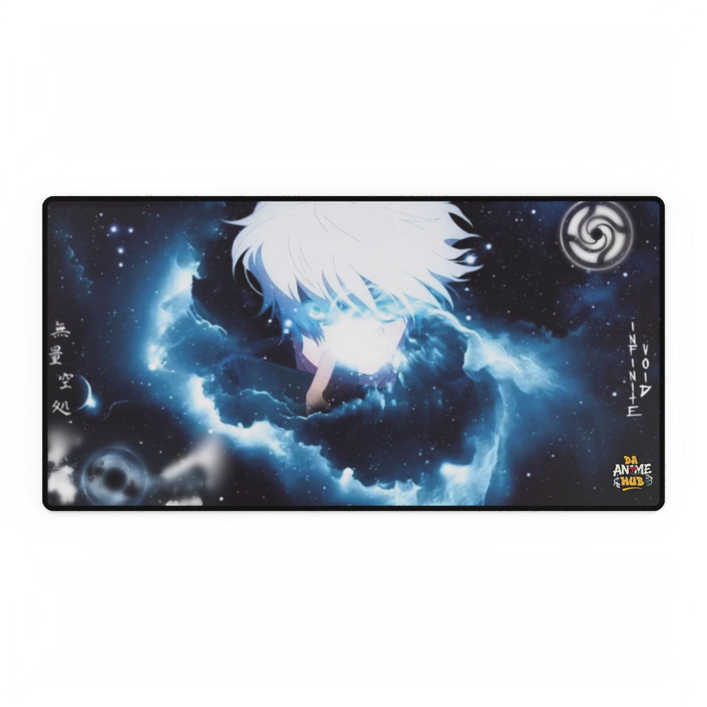Infinite Void Anime Desk Mat — Domain Expansion Gaming Mouse Pad