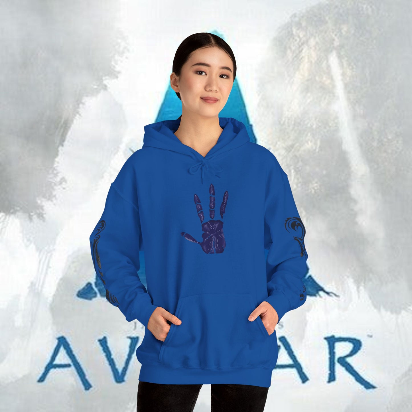 Avatar: Way of Water Na'Vi Hoodie — Indigenous-Inspired Design