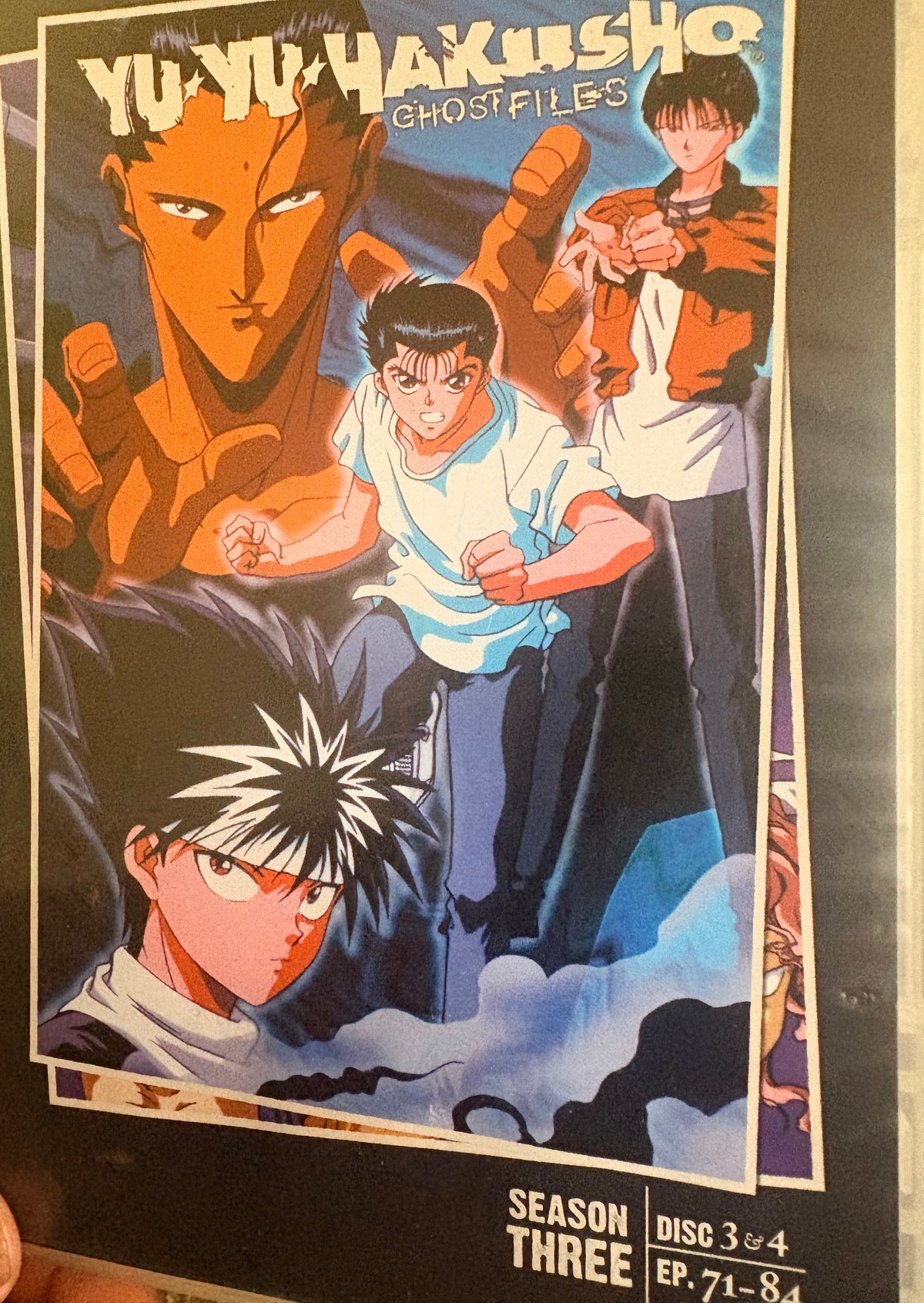Yuyu Hakusho:Ghost Files DVDs