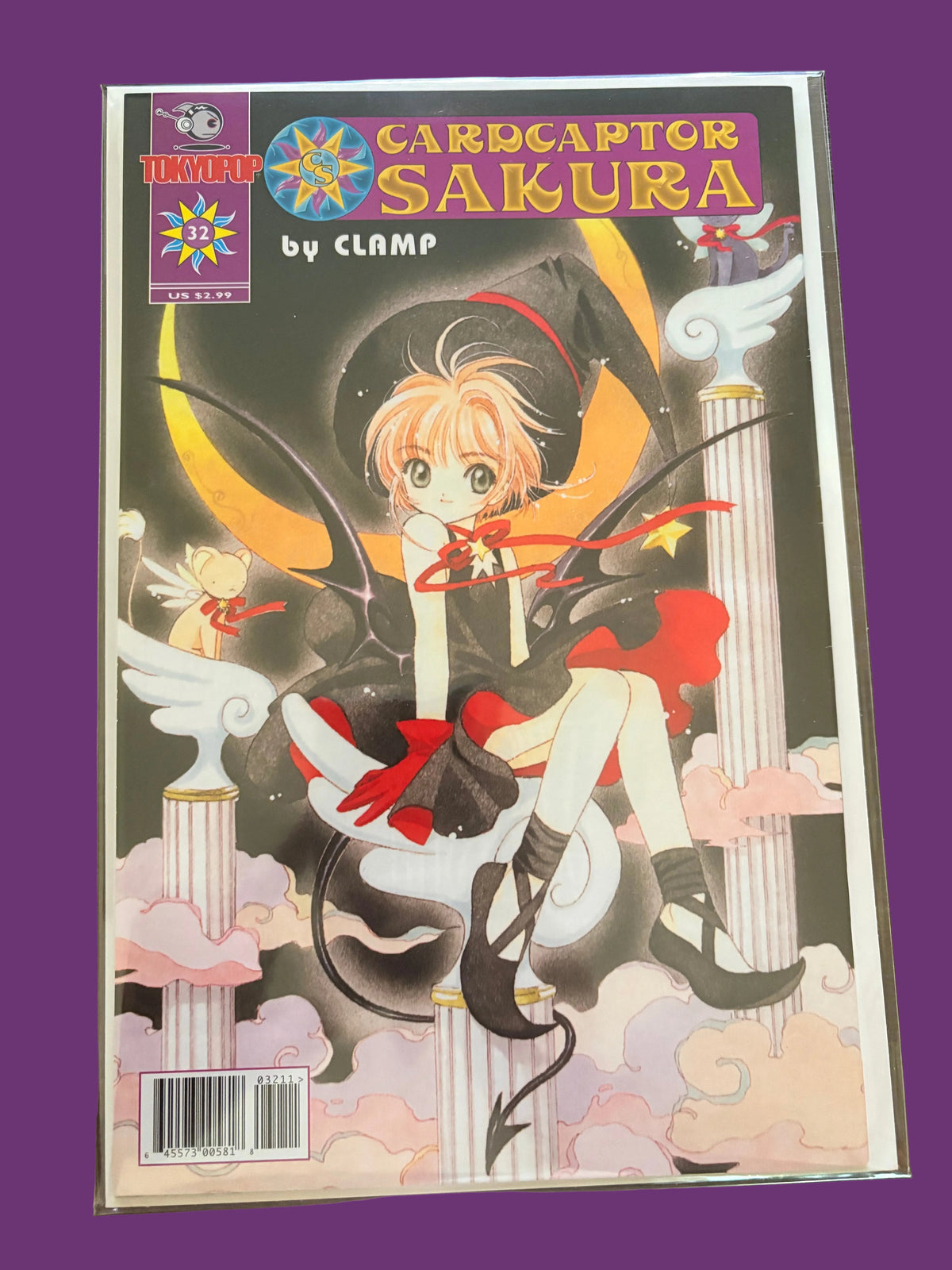 VINTAGE Cardcaptor Sakura Floppy Manga