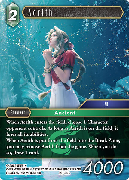 Aerith (25-035L) Final Fantasy TCG
