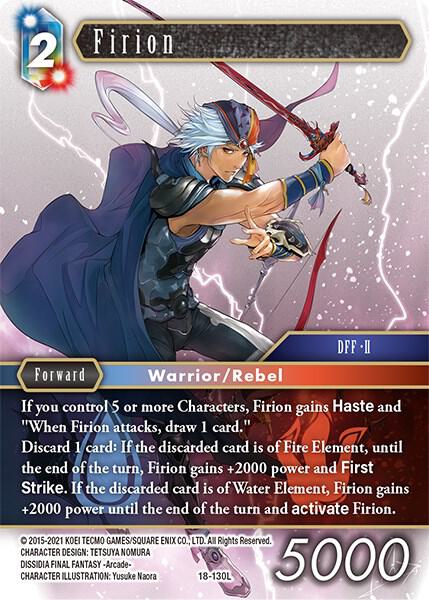 Firion (18-130L) Final Fantasy TCG