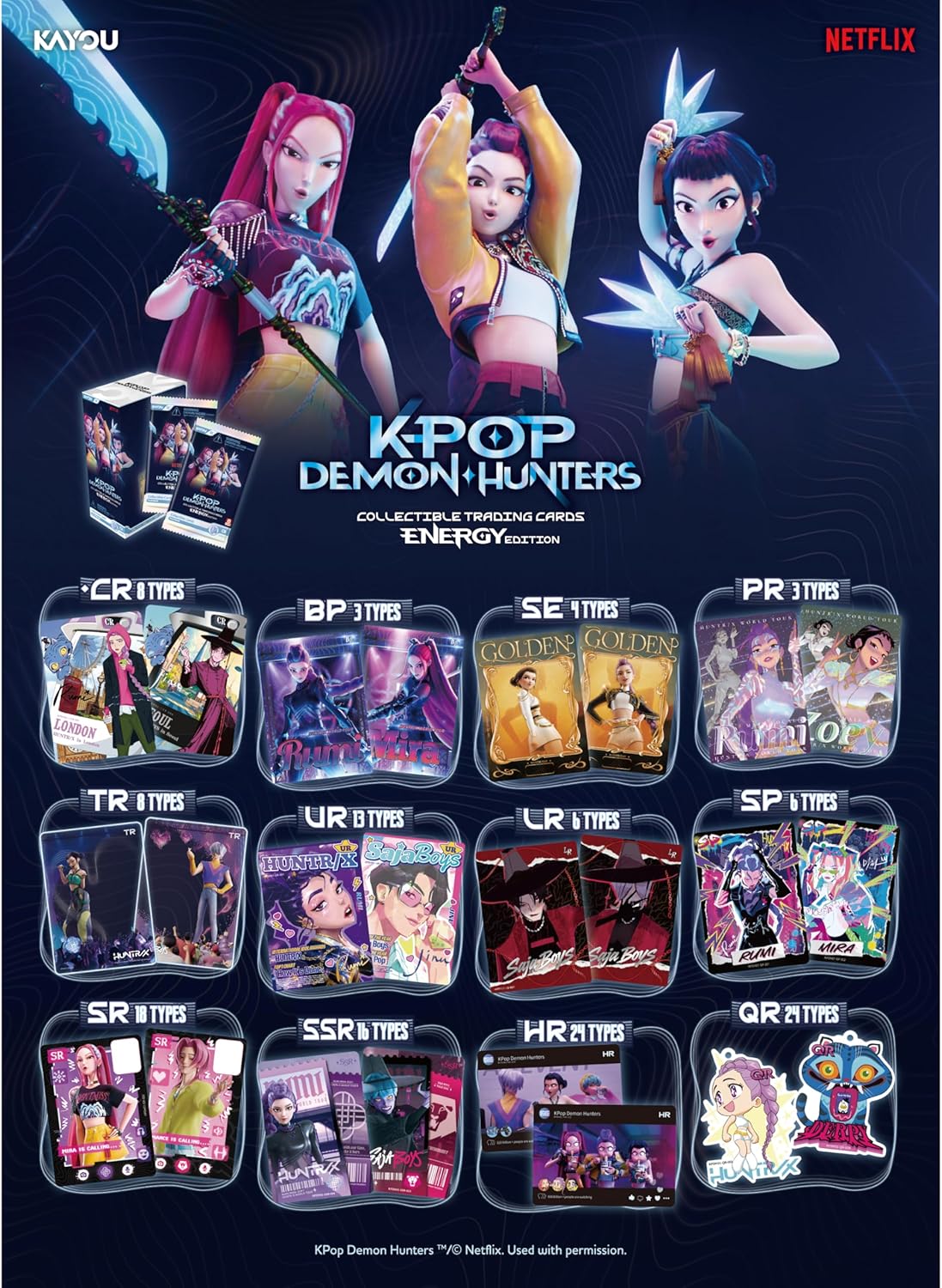 K-pop Demon Hunters Kayou Booster Packs!